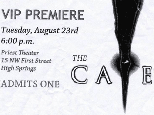 The world premier of the movie The Cave