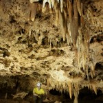 Dave Lizdas in Brooks Cave