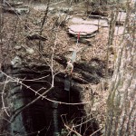 Adam Scherer at the lip of Cagles Chasm