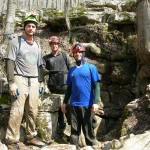 Bill Walker, Adam Scherer, and Corey Bresalier at Gourdneck