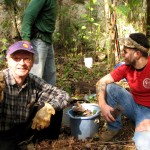 Buford finds a bottle while Vince pulls up a coke bottle made in Stark Florida.